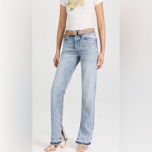 RE/DONE
70S High Rise Comfort Stretch Skinny Boot Jeans new color skid